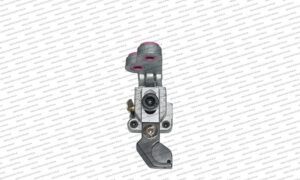 The image shows a circular knitting machine spare part, specifically a knitting machine storage feeder.