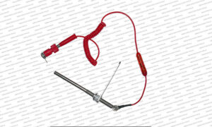 The item shown is a needle detector for a circular knitting machine, used to identify broken or malfunctioning needles during the knitting process.