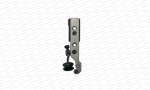The item shown is a yarn guide feeder or related spare part for a circular knitting machine.