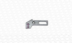 This item appears to be a moving knife part for an industrial sewing or knitting machine.