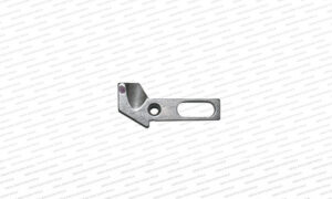 This item is a replacement fixed knife (stationary blade) for an industrial sewing machine.