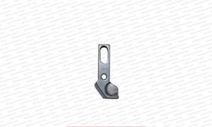 This item is a sewing machine upper knife, specifically a replacement part for overlock sewing machines.