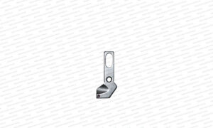 This item is a Toyota overlock machine lower knife, a replacement part designed for specific sewing machine models to trim fabric edges precisely during the overlocking process.