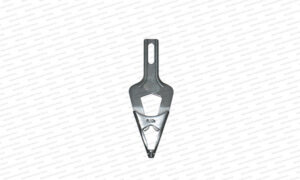 This item is a yarn feeder, which is a specialized spare part used in computerized flat knitting machines.
