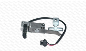 The item shown is a burner assembly, likely for a refrigerator or similar appliance, intended to manage gas flow and ignition.