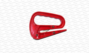 This item is a manual safety cutter, commonly used for cutting fabric, yarn, or wrapping paper.