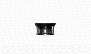 The item shown is a yarn feeder wheel (specifically an IRO Damru type) used for industrial circular knitting machines.