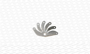 This item is a knot catcher used in circular knitting machinery.