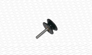 This item appears to be a bottom guide roller or a similar industrial pulley component, commonly used in machinery such as printing presses or textile equipment.
