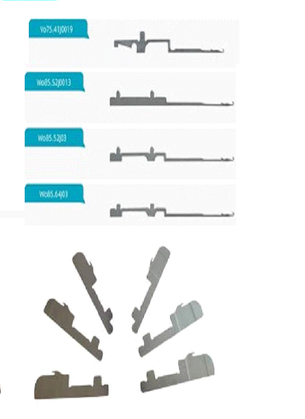 Textile knitting machine fabric formation process