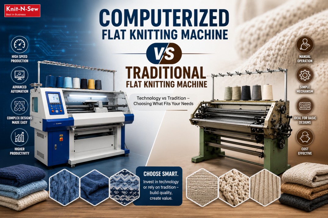 Computerized Flat Knitting Machine vs Traditional Flat Knitting Machine